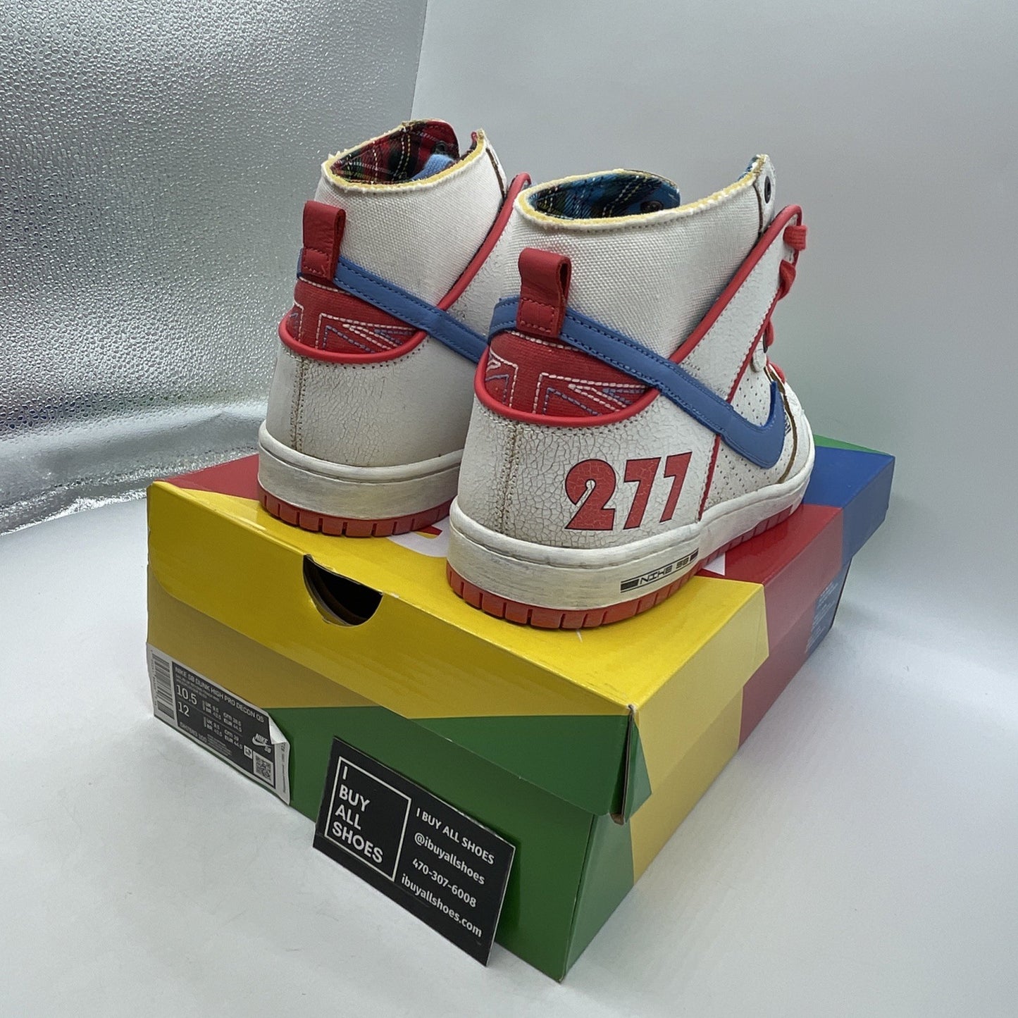 Size 10 - Nike Ishod Wair x Magnus Walker x Dunk Pro SB High Urban Outlaw