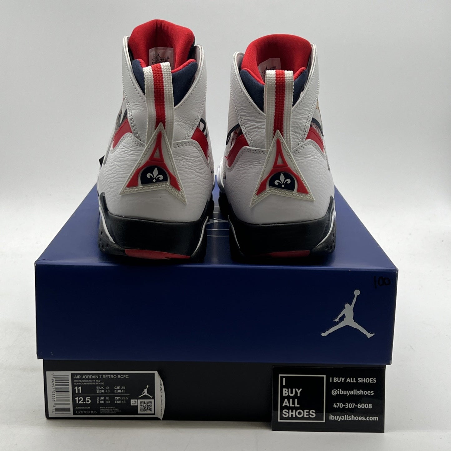 Size 11 - Paris Saint-Germain x Air Jordan 7 Retro Paname (CZ0789-105)