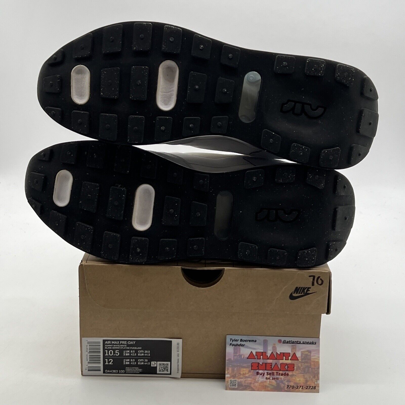 Size 10.5 - Nike Air Max Pre-Day Summit White (DA4263-100)