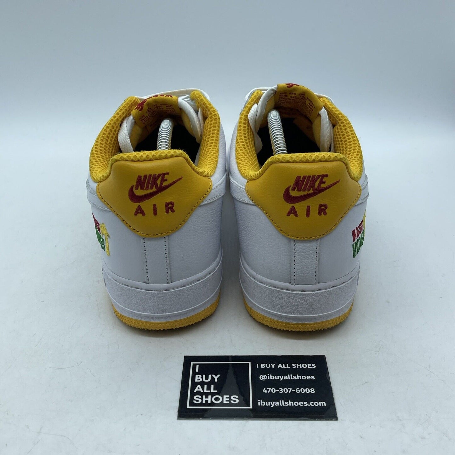 Size 11 - Nike Air Force 1 Low West Indies - University Gold Leather (DX1156-101