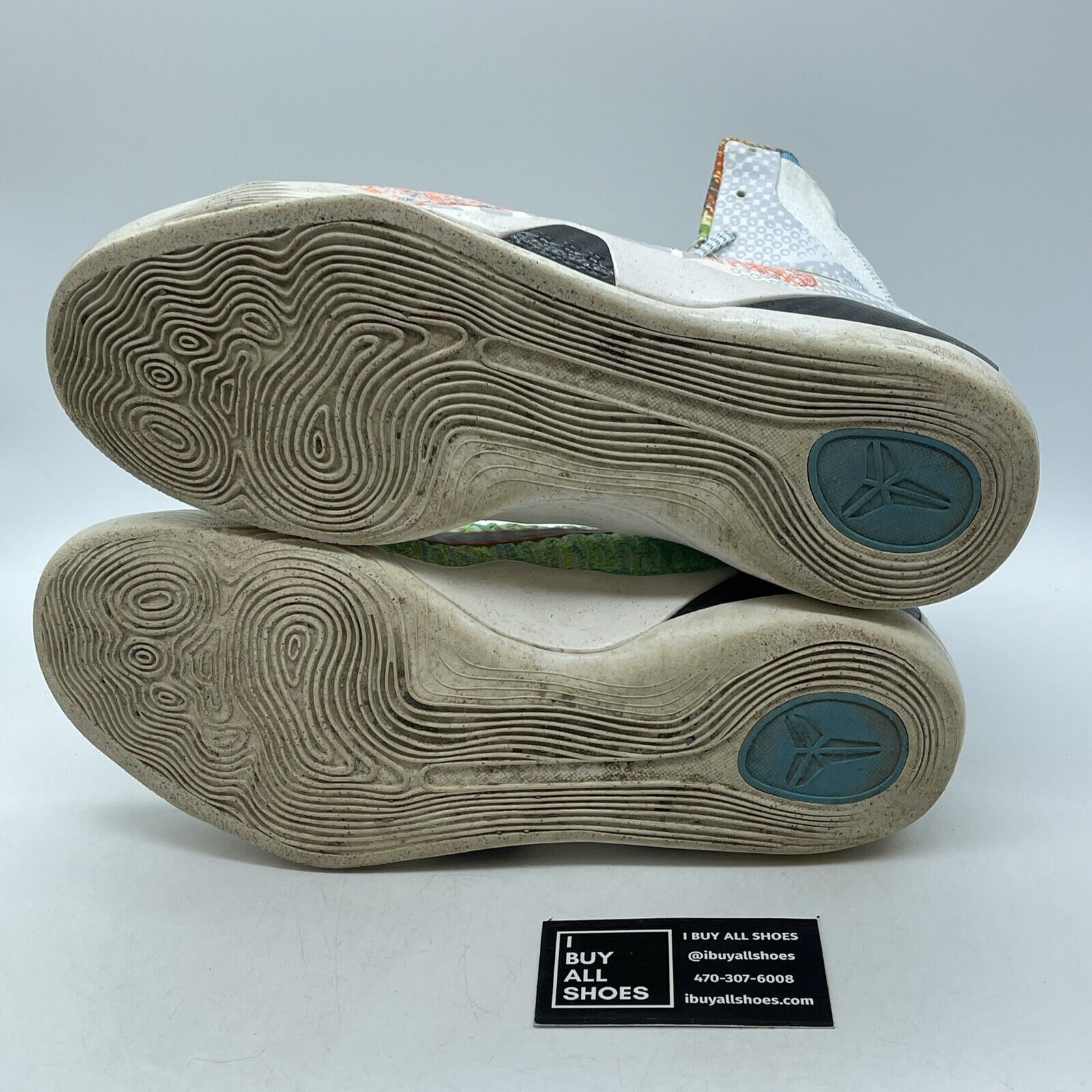 Size 13 - Nike Kobe 9 Elite Premium What The Kobe Green White (678301-904)