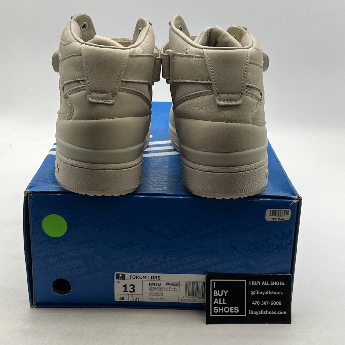 Size 13 - Leaders 1354 x Adidas Forum Friends & Family Mid Core Brown (FW8768)