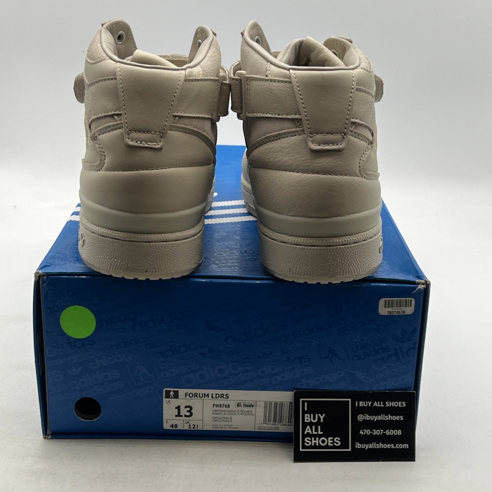 Size 13 - Leaders 1354 x Adidas Forum Friends & Family Mid Core Brown (FW8768)