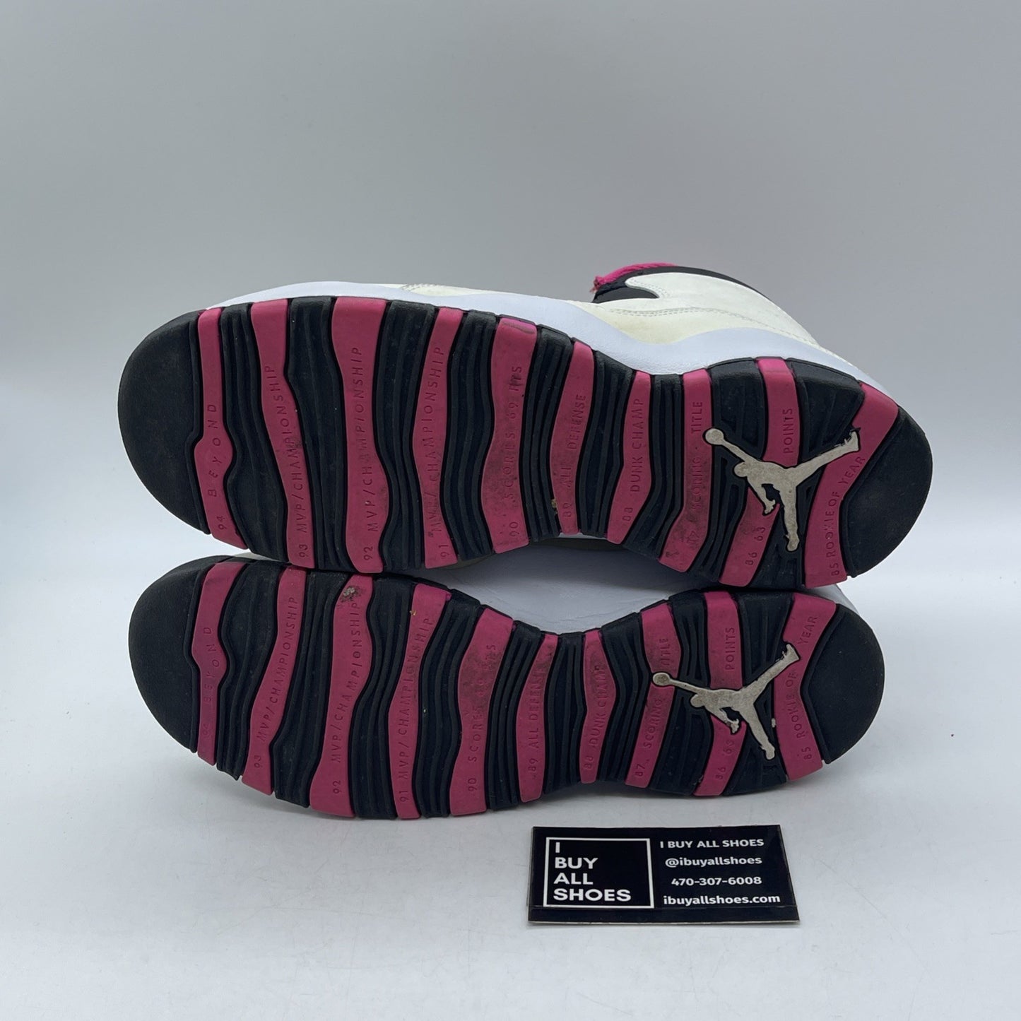 Size 7.5Y (GS) - Air Jordan 10 Retro Mid Vivid Pink