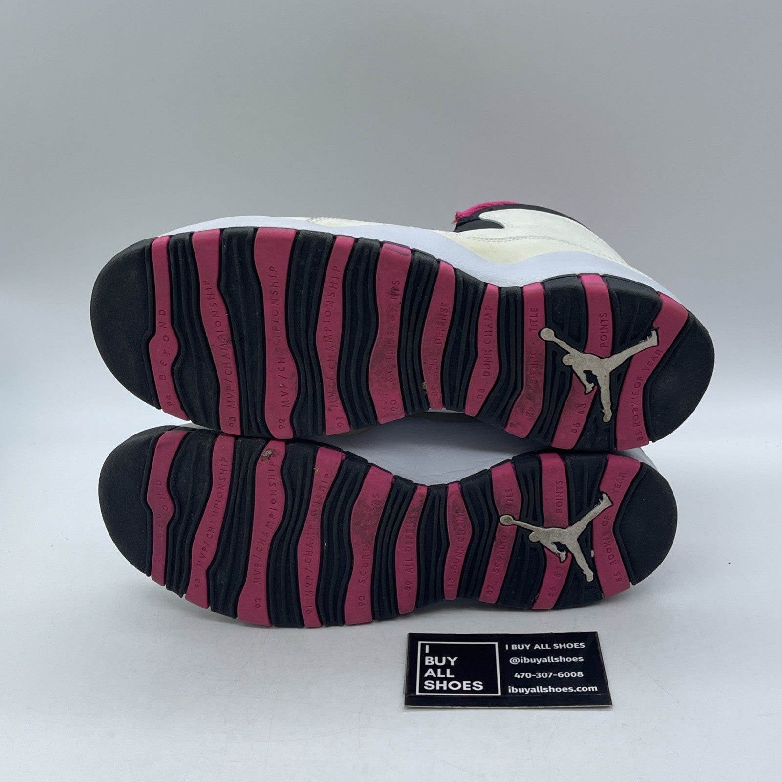 Size 7.5Y (GS) - Air Jordan 10 Retro Mid Vivid Pink