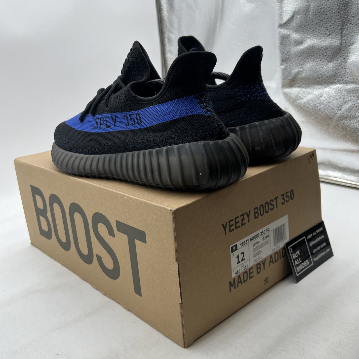 Size 12 - adidas Yeezy Boost 350 V2 Low Dazzling Blue (GY7164)