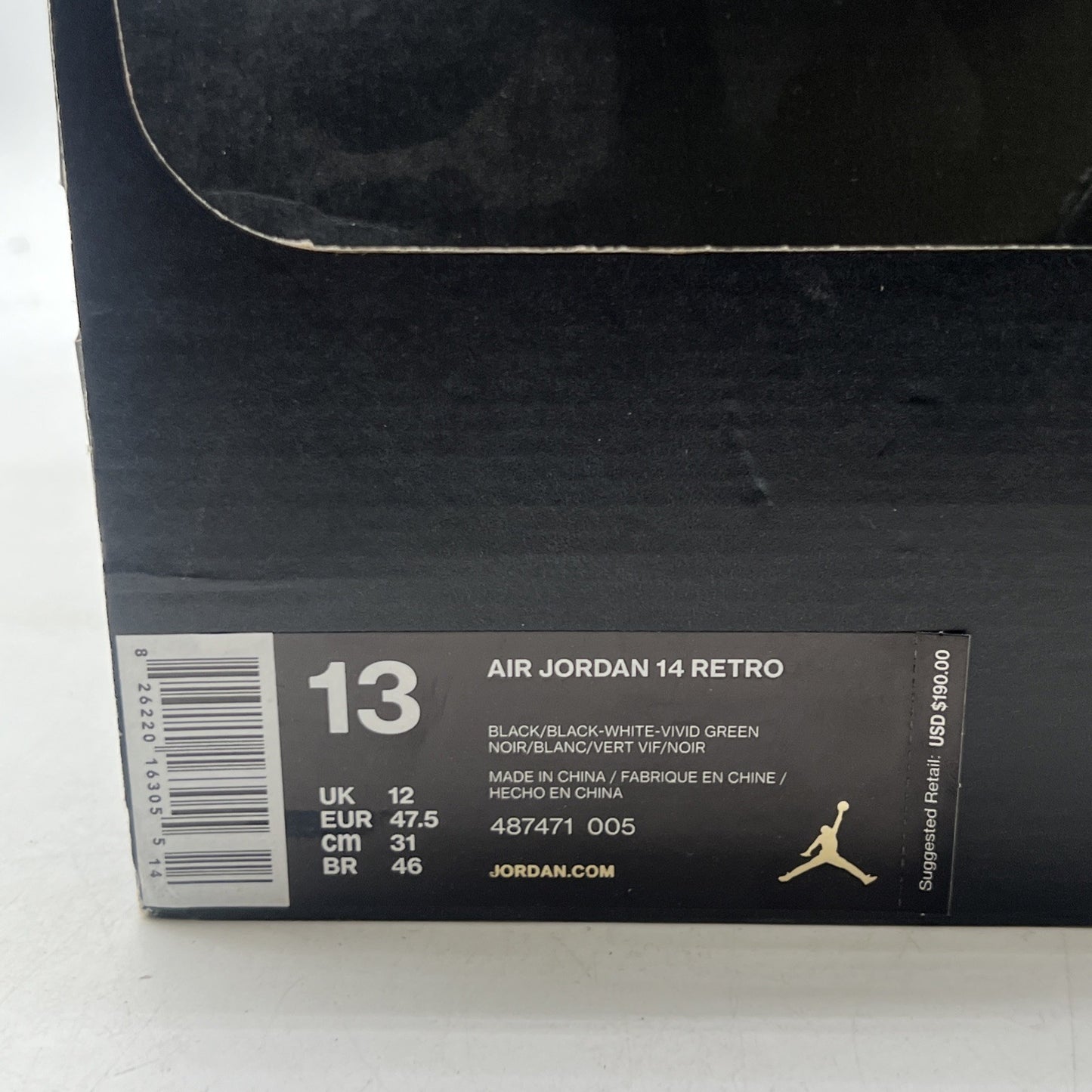 Size 13 - Air Jordan 14 Retro 2016 Indiglo (487471-005)
