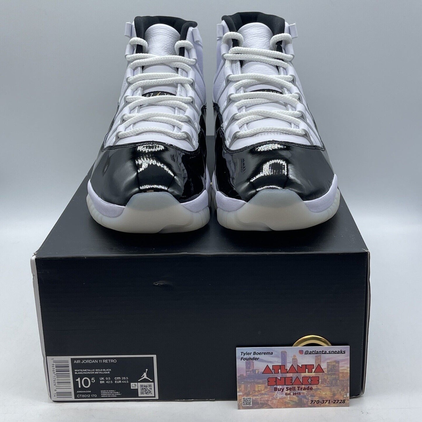 Size 10.5 - Jordan 11 Retro Mid Gratitude / Defining Moments White (CT8012-170)