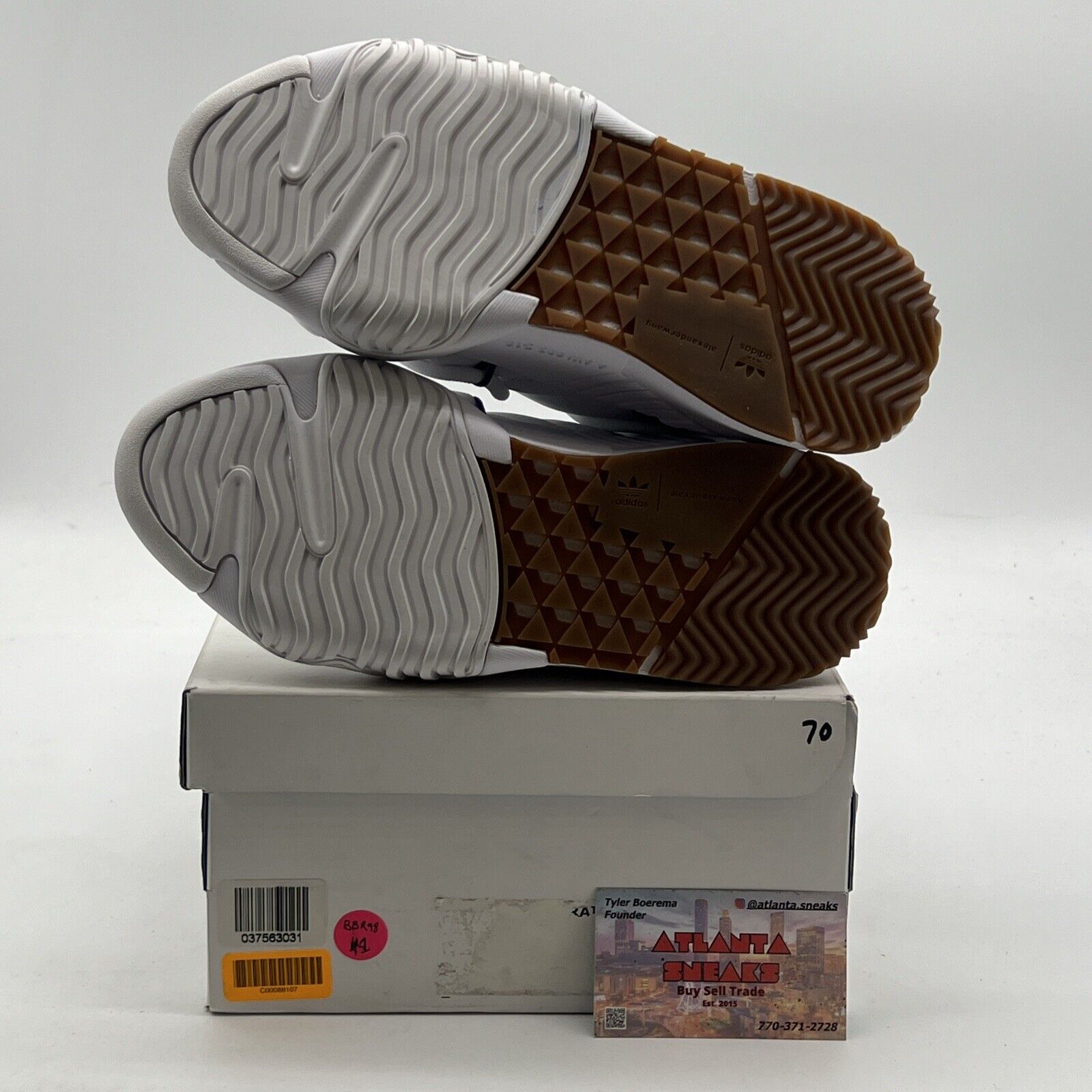 Size 4.5 - adidas Alexander Wang x Puff Trainer Core White