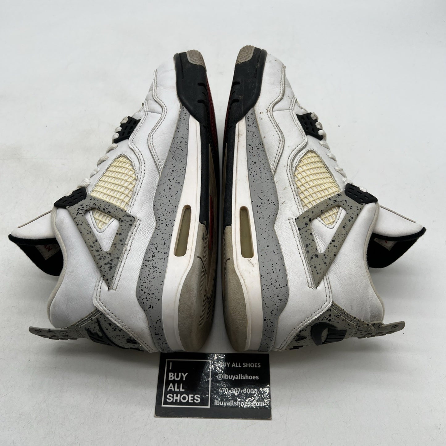 Size 9 - Air Jordan 4 Retro OG Mid White Cement (840606-192)