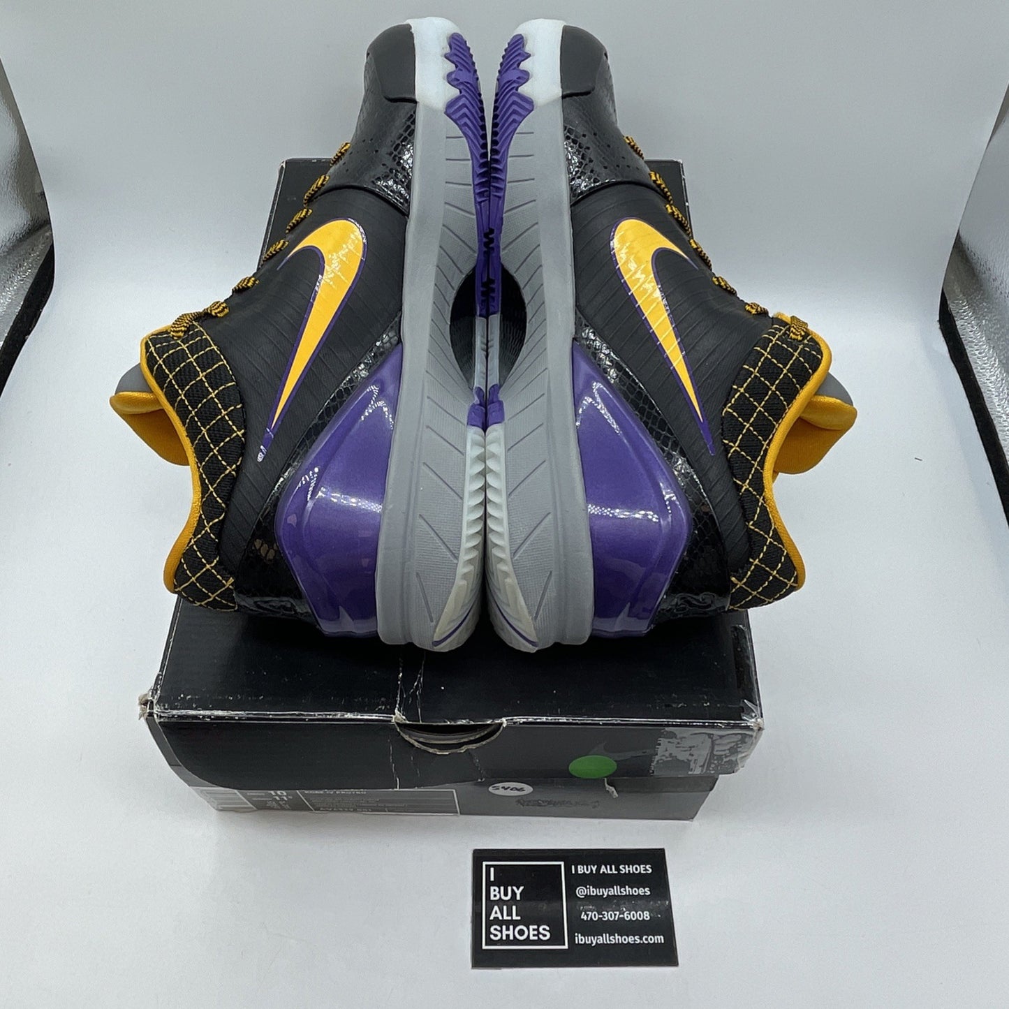 Size 10 - Nike Zoom Kobe 4 Protro 2019 Carpe Diem Suede Leather (AV6339-001)