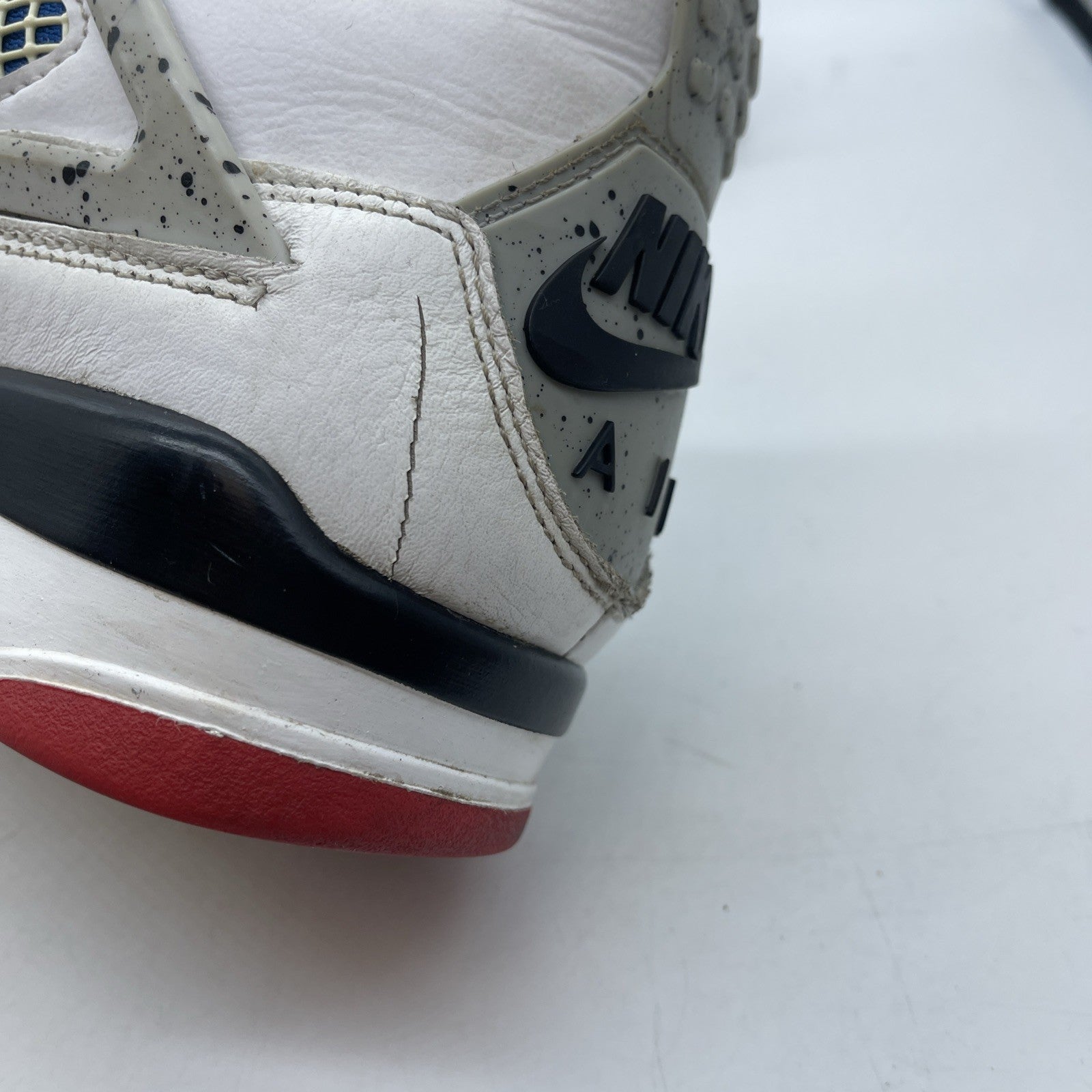 Size 10.5 - Jordan 4 Retro SE Mid What The 4 White Black Leather (CI1184-146)
