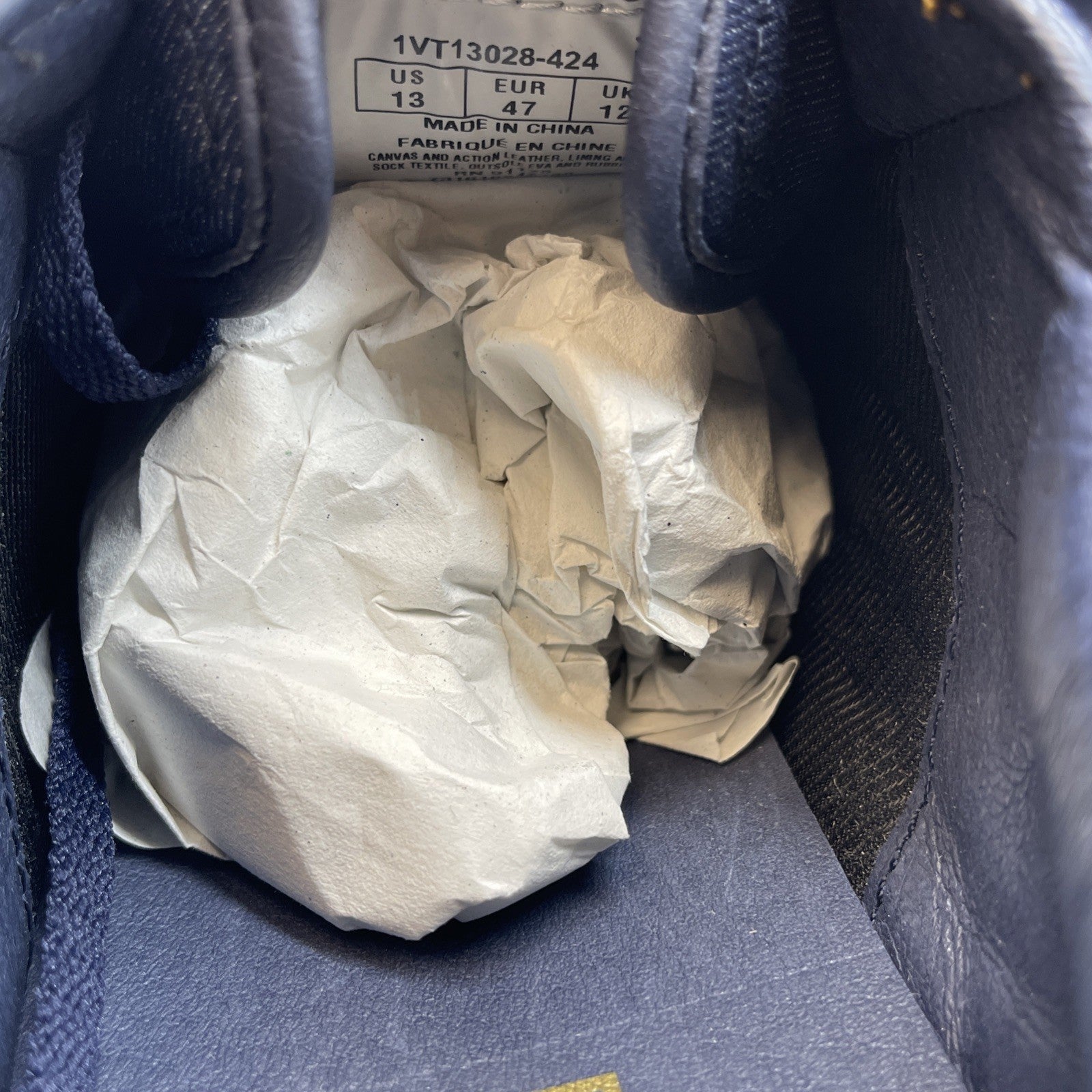 Size 13 - Fila X Mayor X FLuD Denim Sneaker OG Suede (1VT13028-424)