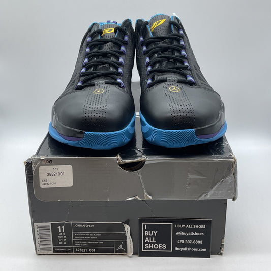 Size 11 - Jordan CP3.IV Black Purple Yellow Leather Suede (428821-001)
