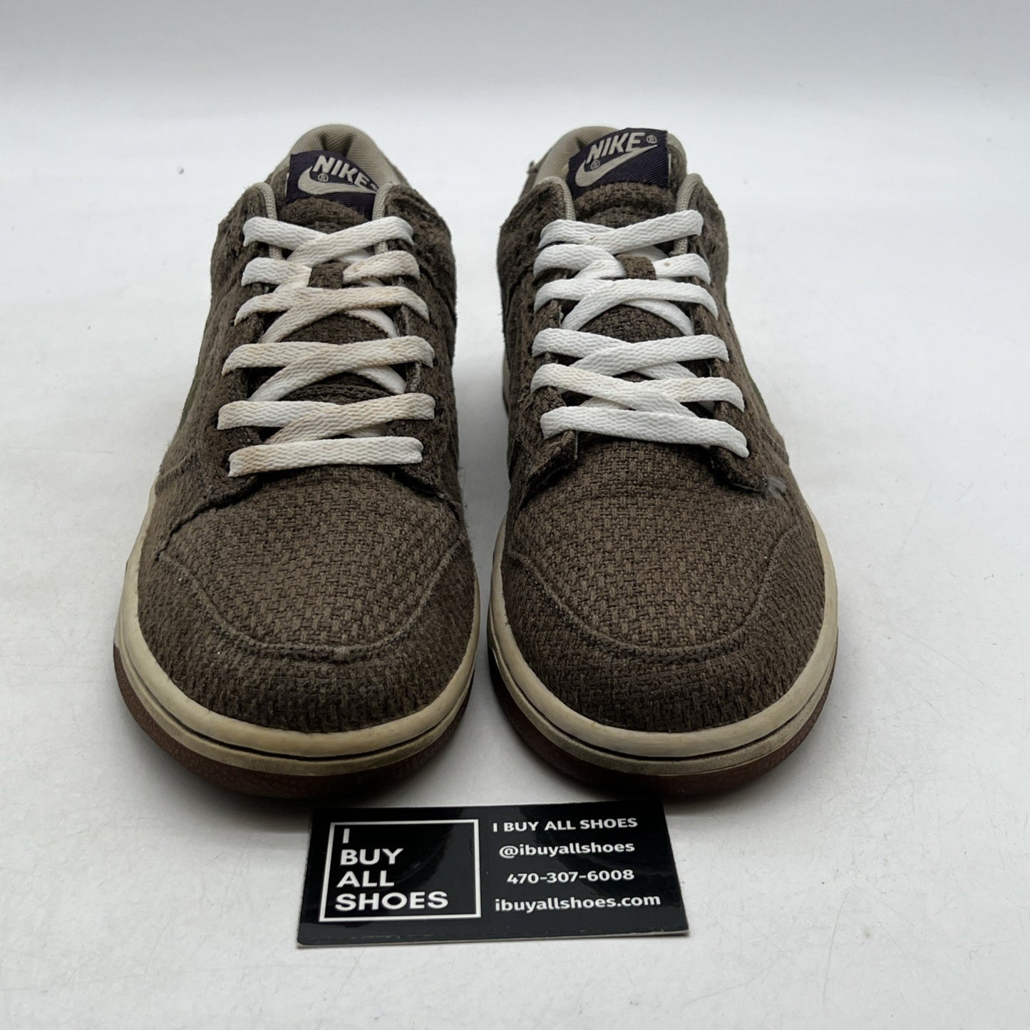 Size 10.5 - Nike Dunk Cl Low Gray (304714-033)