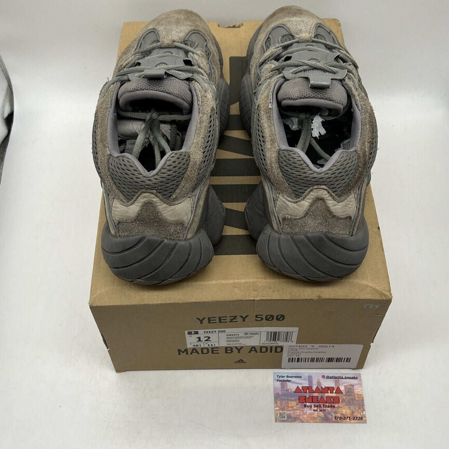 Size 12 - adidas Yeezy 500 Granite 2022 (GW6373)