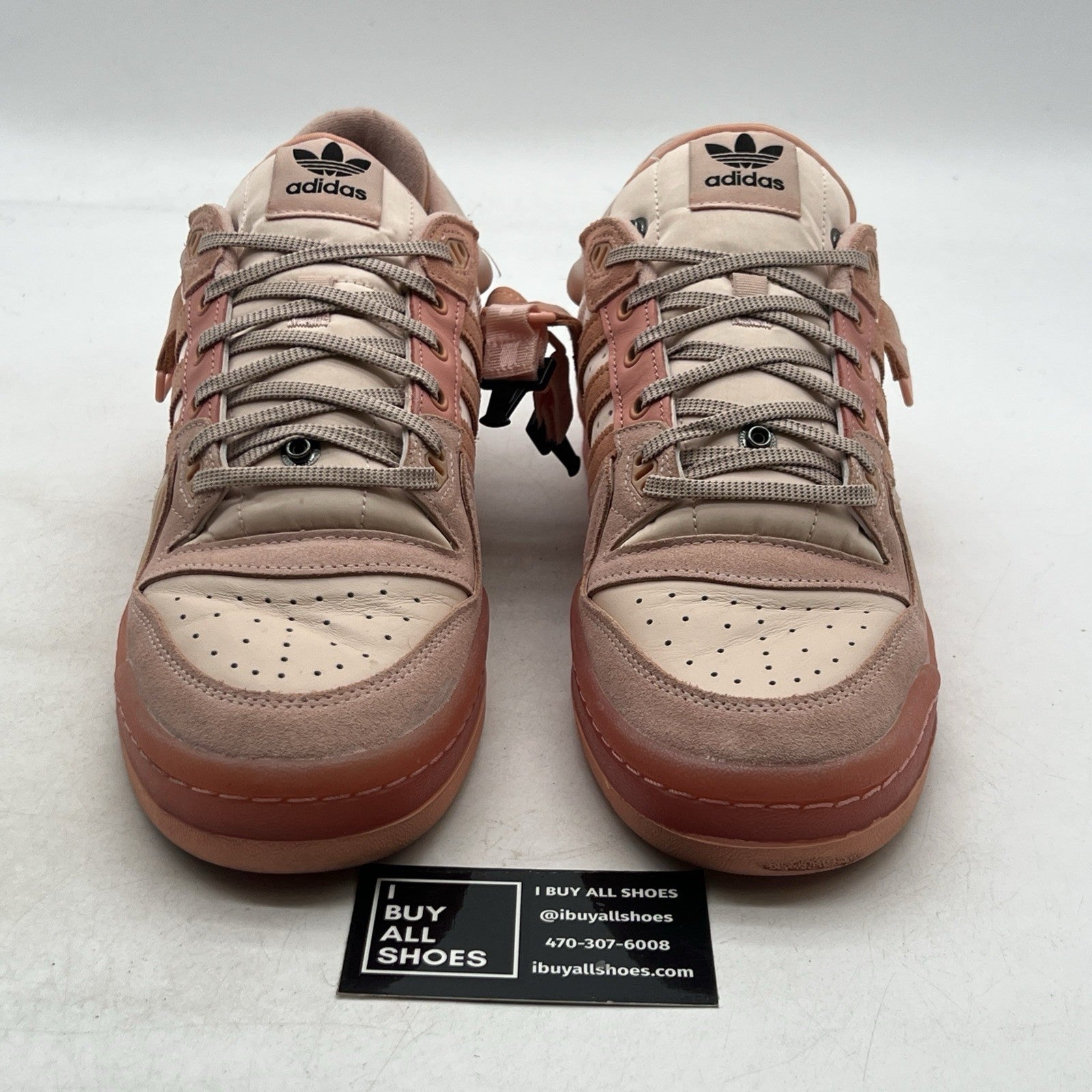 Size 10.5 - Bad Bunny x Adidas Forum Buckle Low Easter Egg (GW0265)