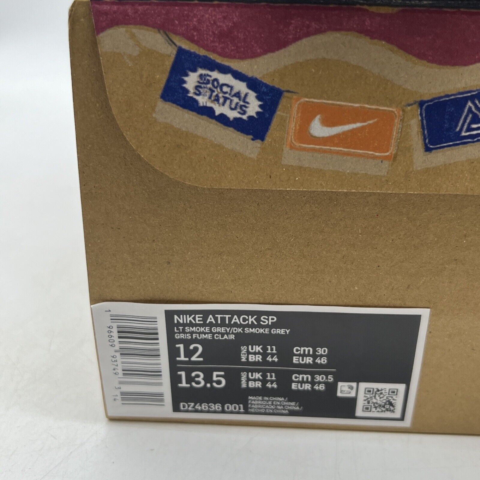 Size 12 - Nike Social Status x Mac Attack SP Split Vision (DZ4636-001)