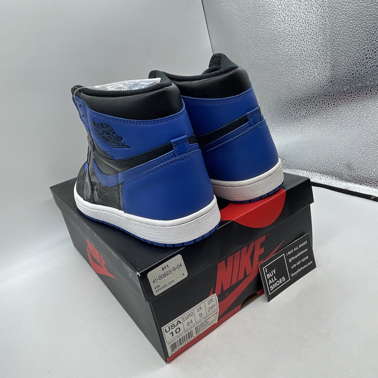 Size 10 - Air Jordan 1 Retro OG High Royal (555088-007)