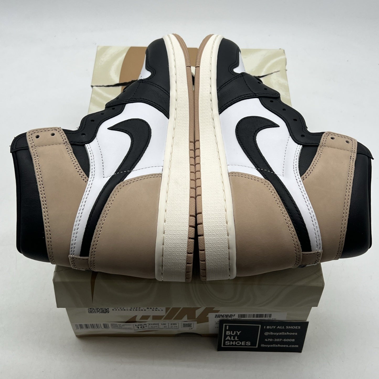 Size 10.5 - Air Jordan 1 Retro OG High Latte W (FD2596-021)