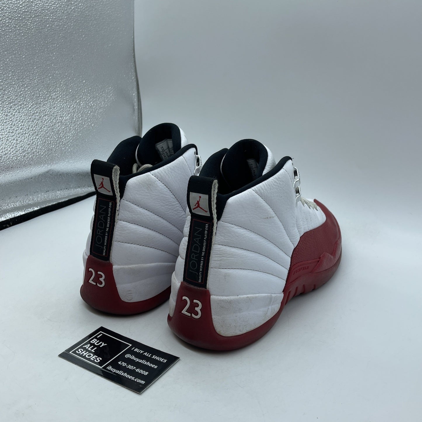 Size 10 - Jordan 12 Retro 2023 Mid Cherry Red White Black Leather (CT8013-116)