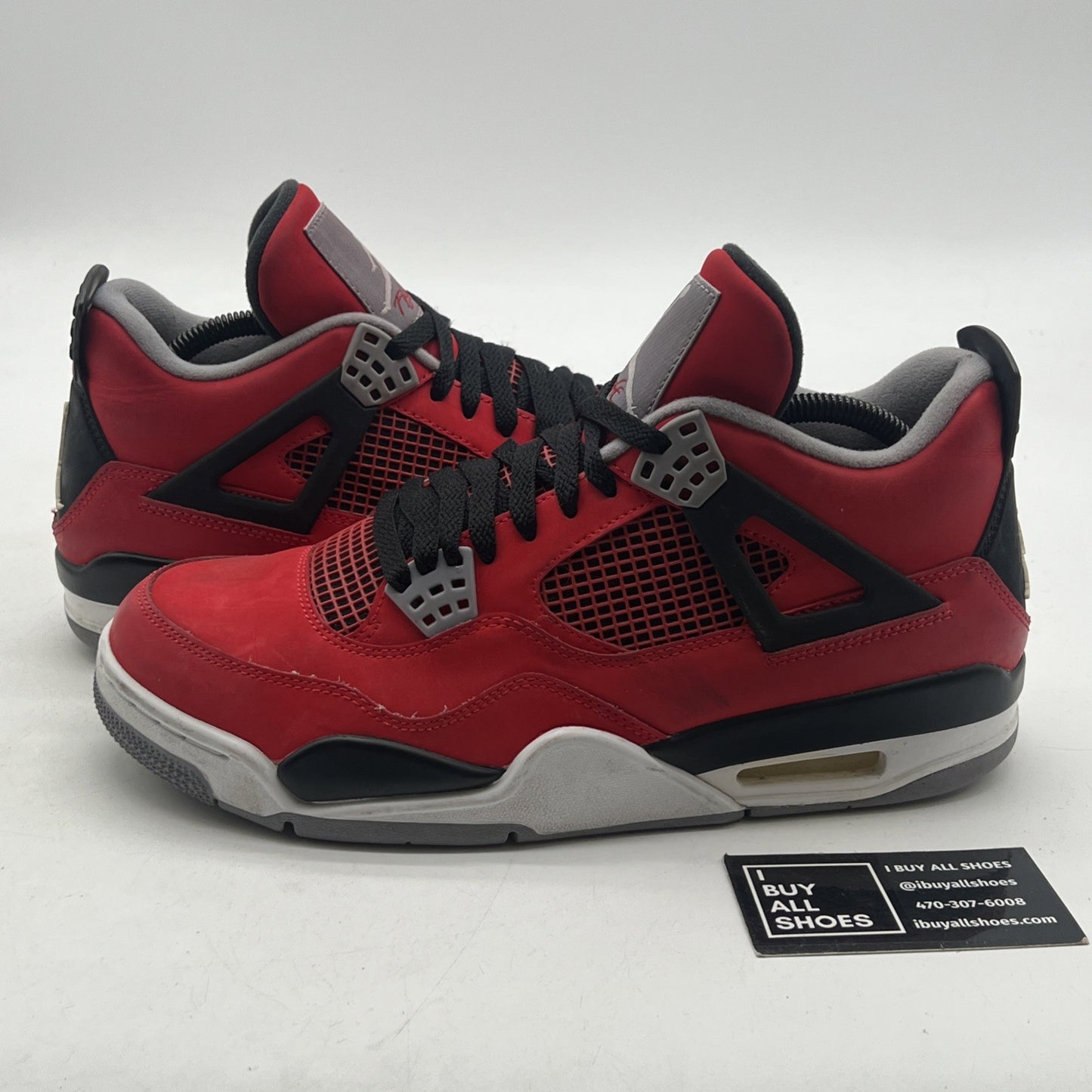 Size 9.5 - Air Jordan 4 Retro Toro Bravo 2013 (308497-603)