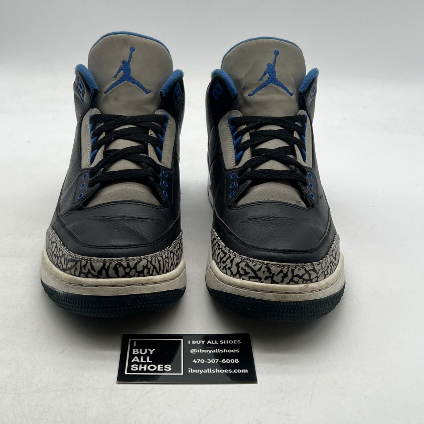 Size 12 - Air Jordan 3 Retro Sport Blue (136064-007)