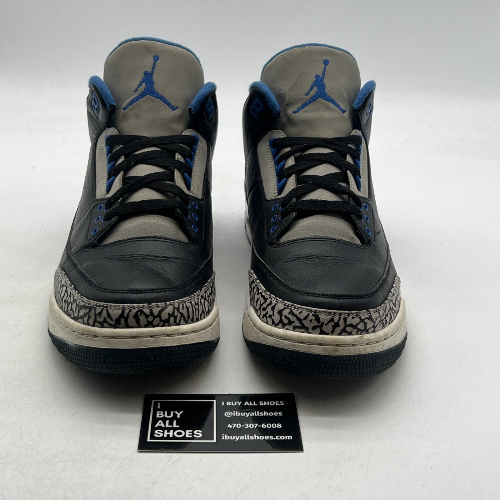 Size 12 - Air Jordan 3 Retro Sport Blue (136064-007)