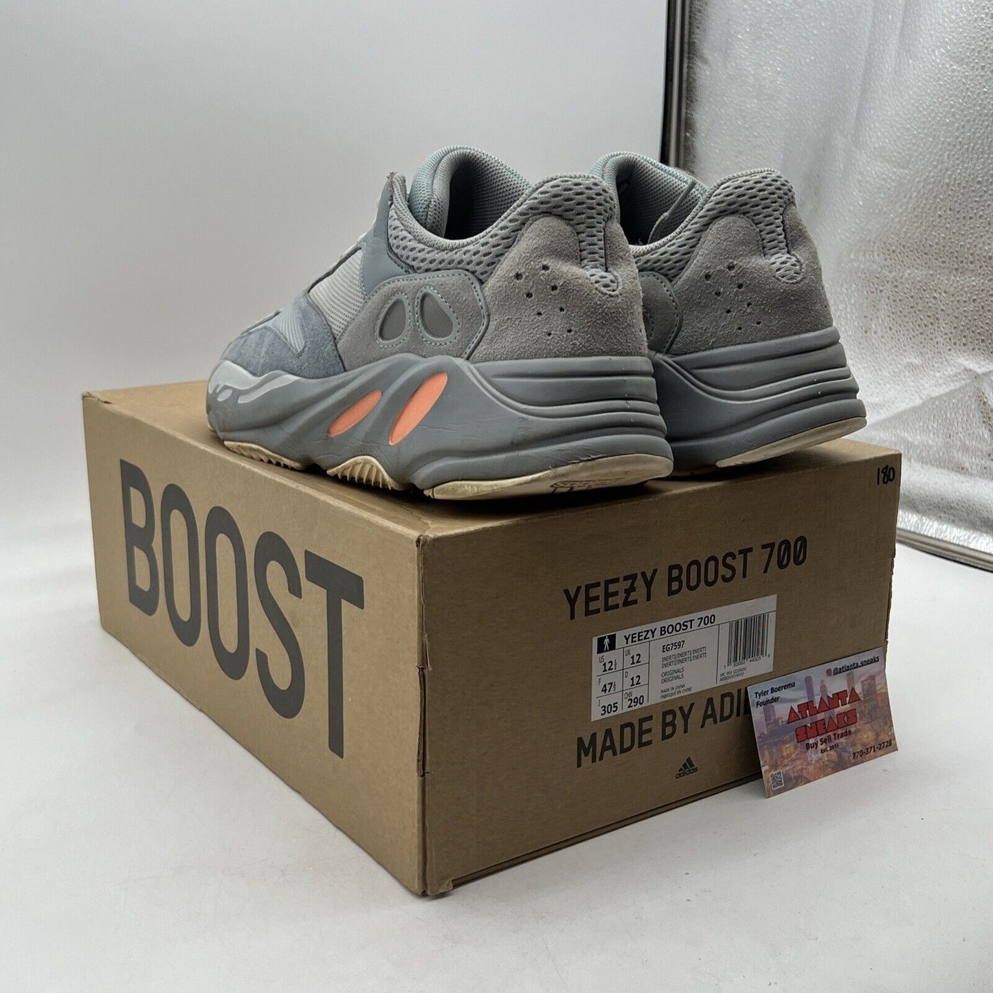 Size 12.5 - adidas Yeezy Boost 700 V1 Inertia (EG7597)