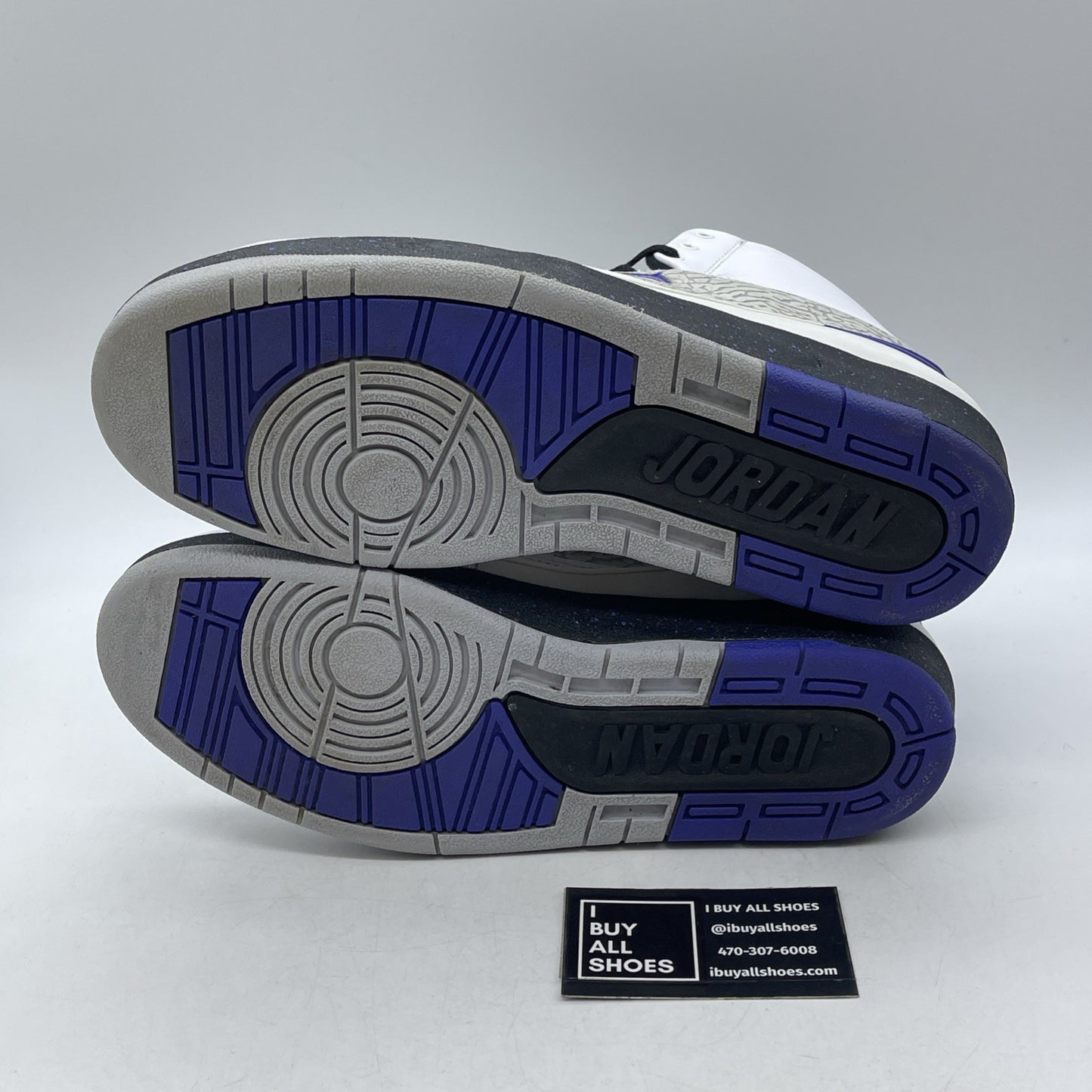 Size 9 - Air Jordan 2 Retro Concord (385475-153)
