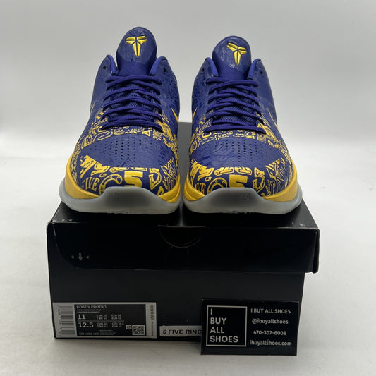 Size 11 - Nike Zoom Kobe 5 Protro 2020 5 Rings (CD4991-400)