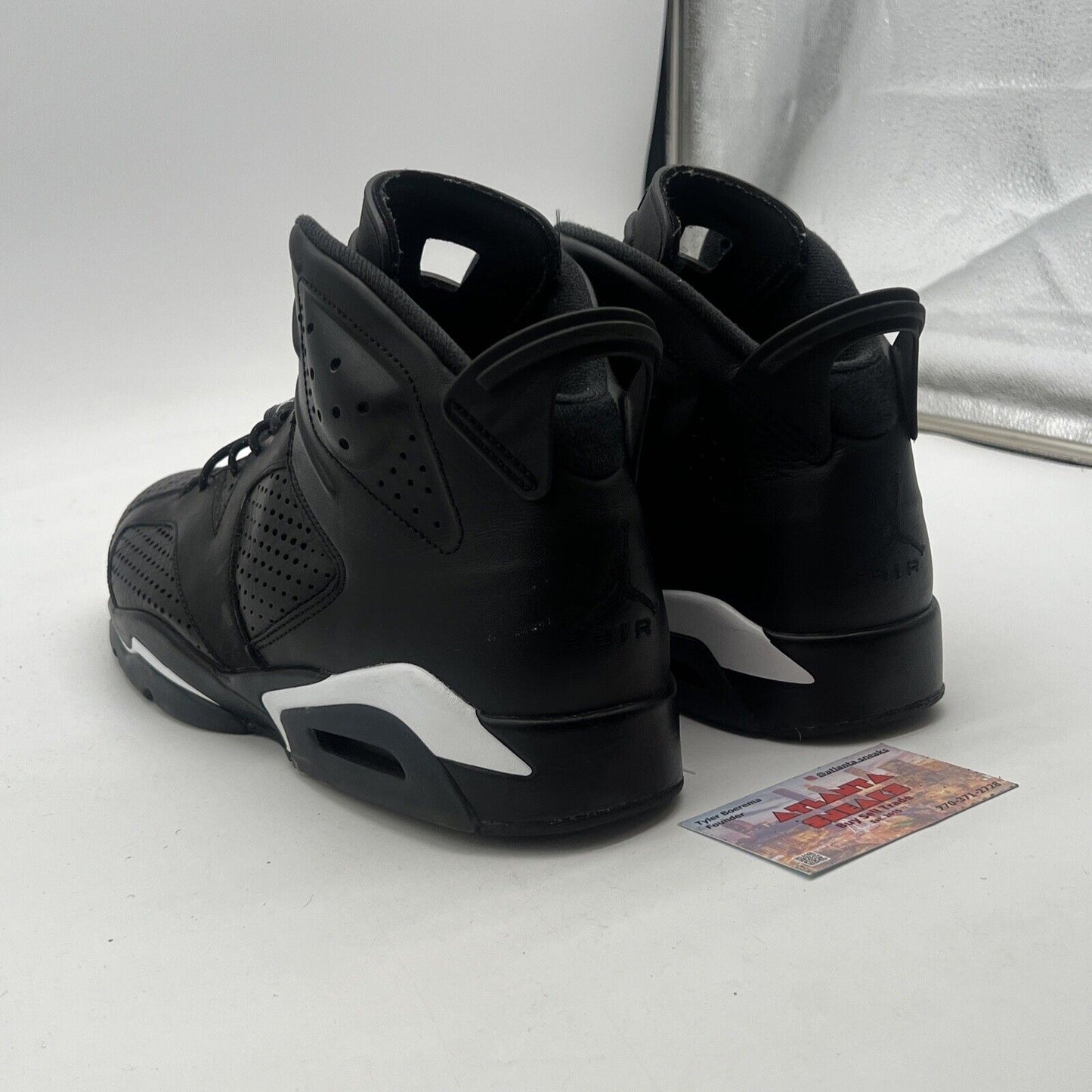Size 11.5 - Air Jordan 6 Retro Black Cat 2016 (384664-020)