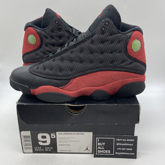 Size 9.5 - Air Jordan 13 Retro 2013 Bred (414571-010)