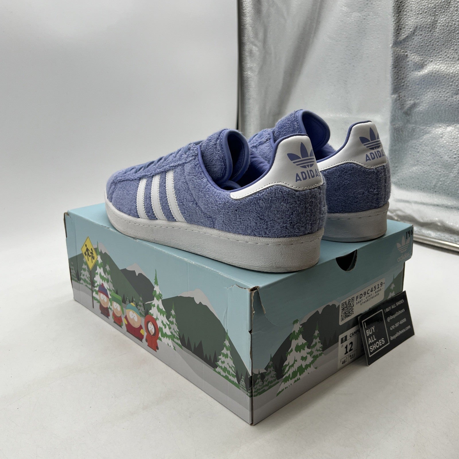Size 12 - adidas Campus 80 x South Park Low Towelie (GZ9177)
