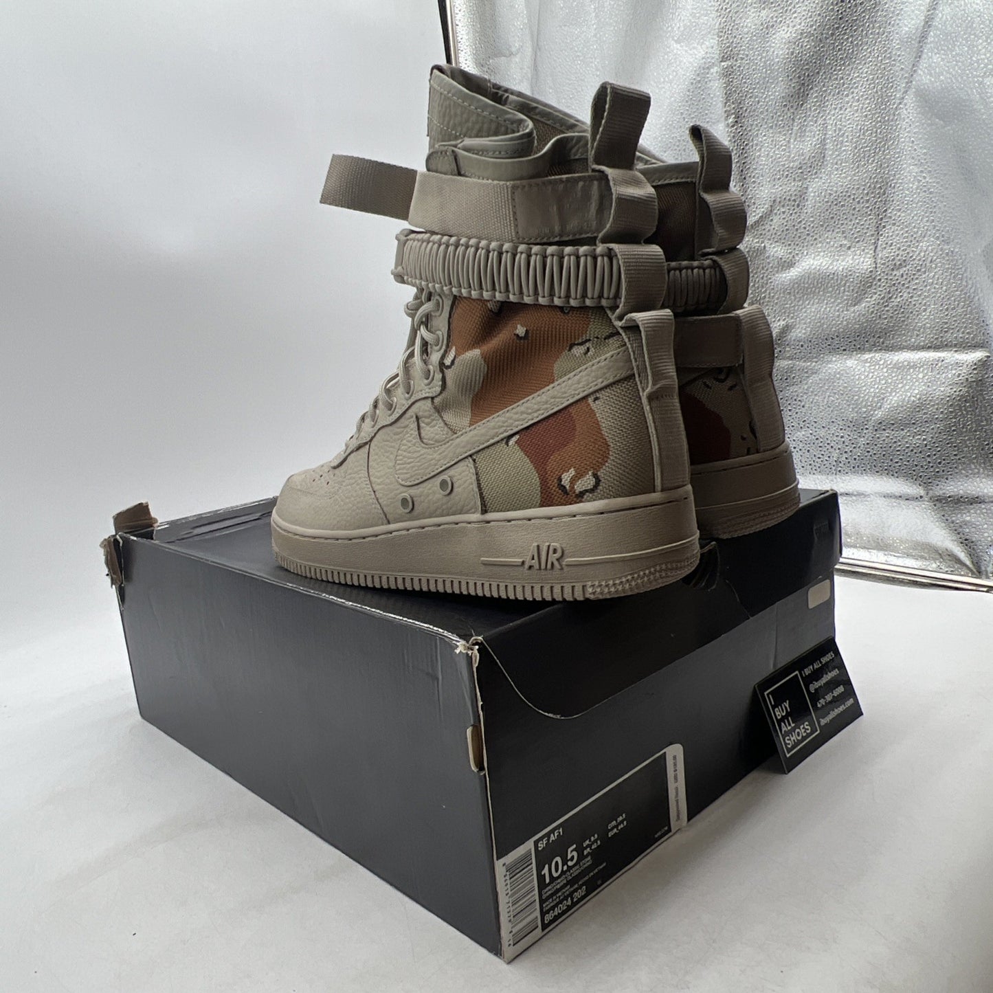 Size 10.5 - Nike SF Air Force 1 Desert Camo (864024-202)