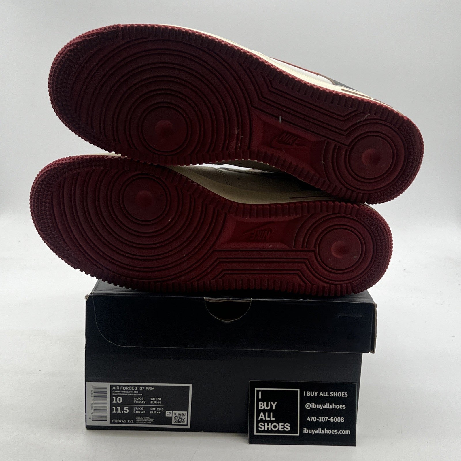 Size 10 - Nike Air Force 1 '07 Premium Chicago Pack (FQ8743-121)