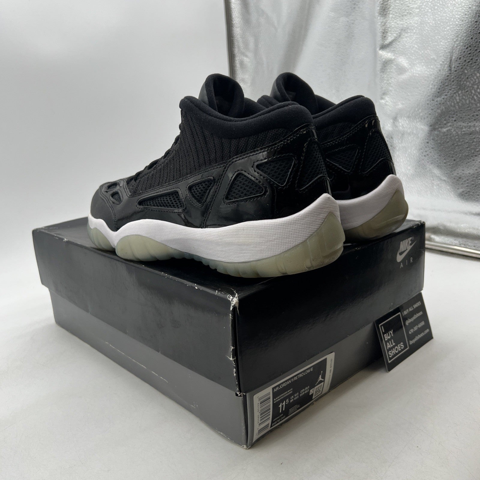 Size 11.5 - Air Jordan 11 Retro IE Low Space Jam (919712-041)