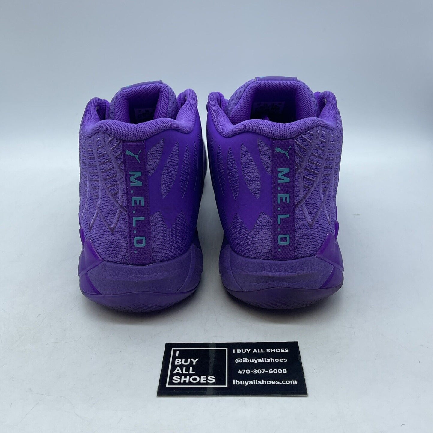 Size 12 - PUMA MB.01 Queen City Purple Blue Suede Leather (377237-10)