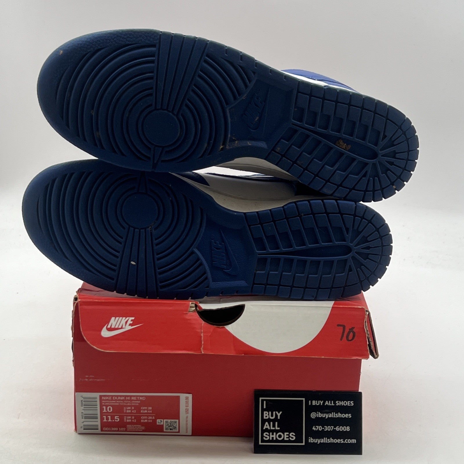 Size 10 - Nike Dunk 2021 High Kentucky (DD1399-102)