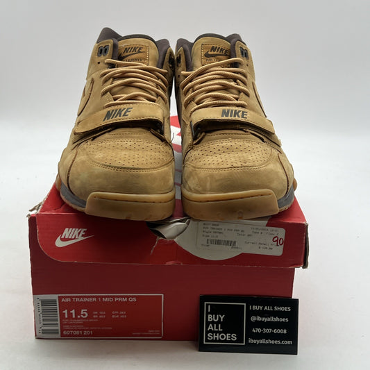 Size 11.5 - Nike Air Trainer 1 Prm Qs Mid Flax (607081-201)