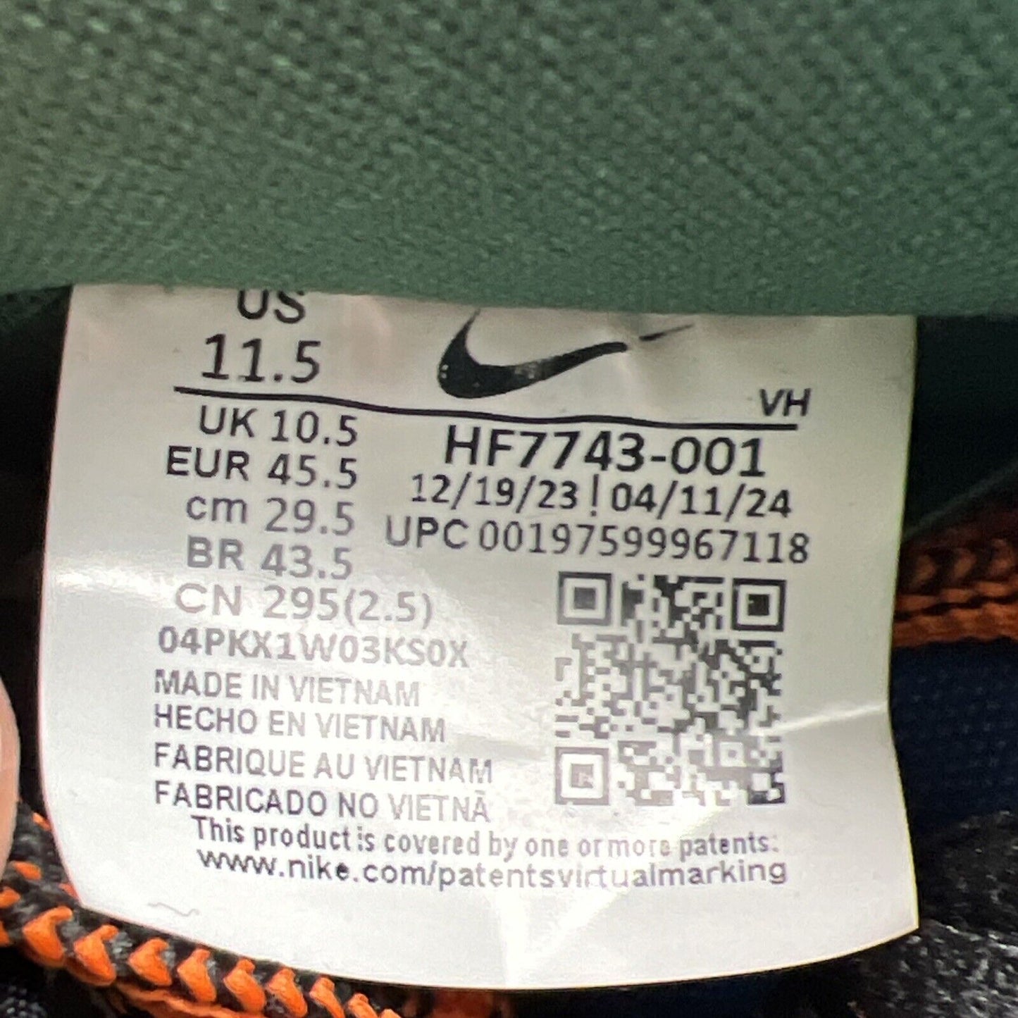 Size 11.5 - Nike THERE Skateboards x Dunk SB Low Ultra Humanized (HF7743-001)