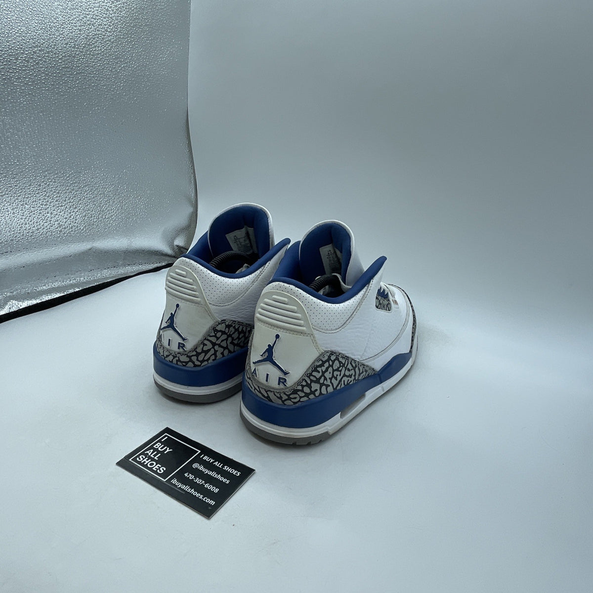 Size 8.5 - Air Jordan 3 Retro Mid Washington Wizards (CT8532-148)
