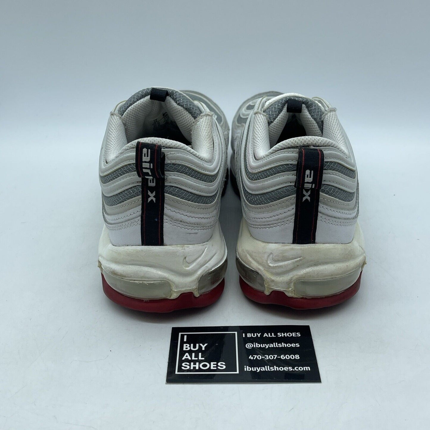 Size 12 - Nike Air Max 97 White Bullet Grey Ref Suede Leather (DM0027-100)