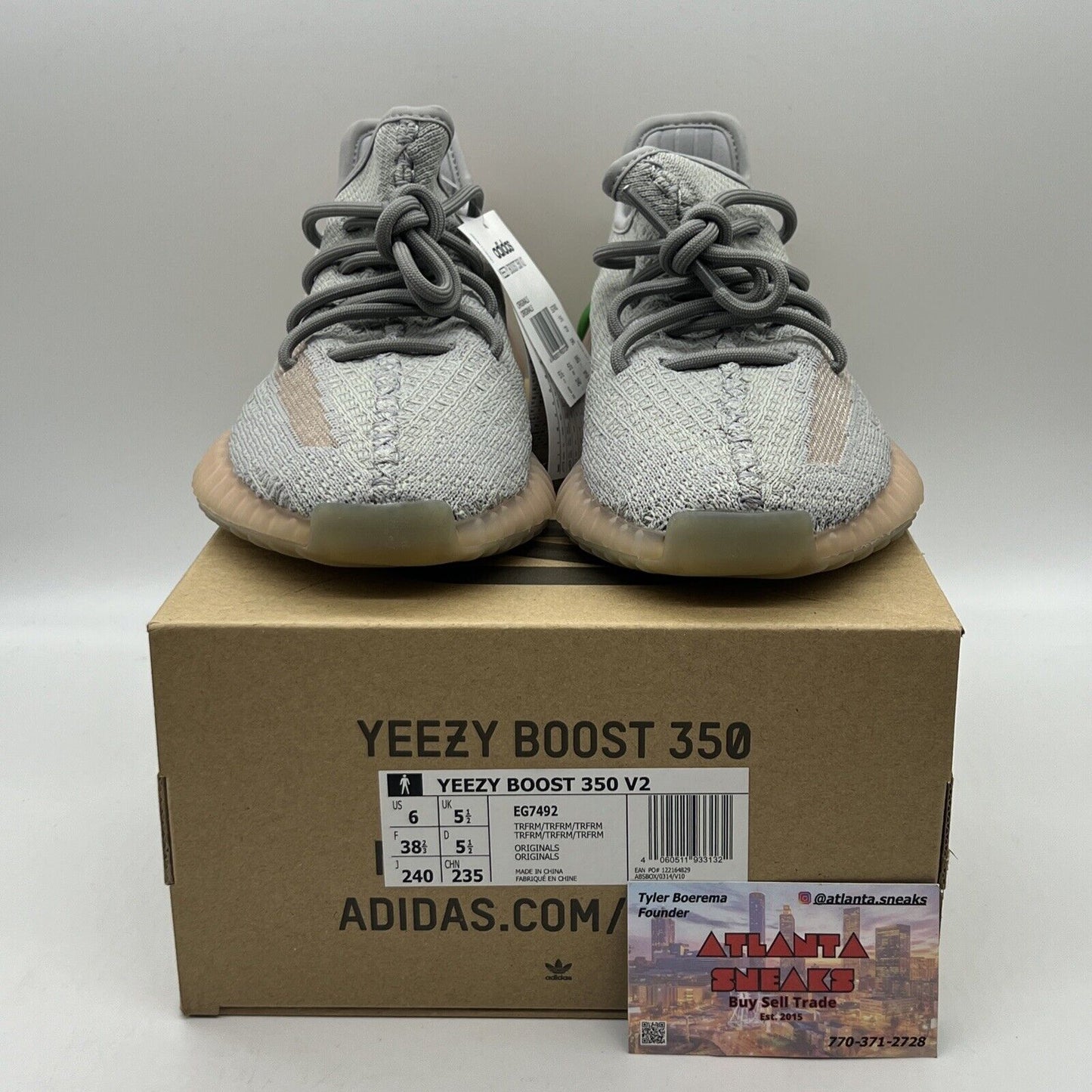 Size 6 - adidas Yeezy Boost 350 V2 True Form Brand New Og All