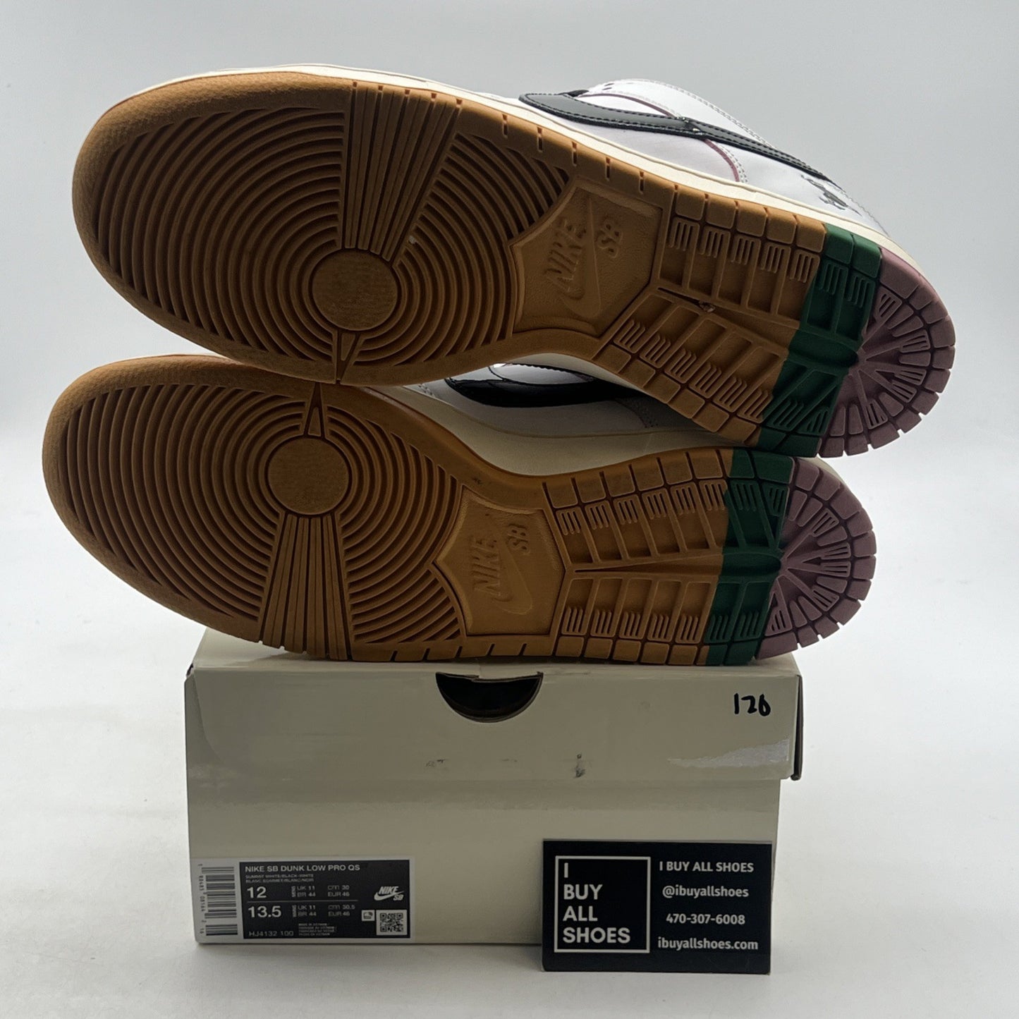 Size 12 - Nike CSEF x Dunk SB Low White Clear Emerald (HJ4132-100)