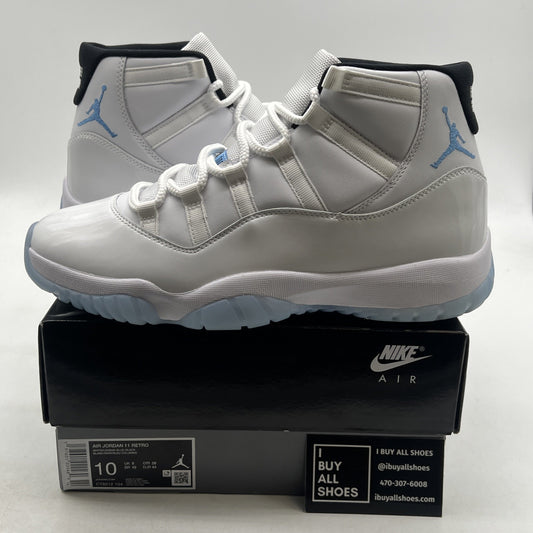 Size 10 - Air Jordan 11 Retro 2024 Legend Blue / Columbia (CT8012-104)
