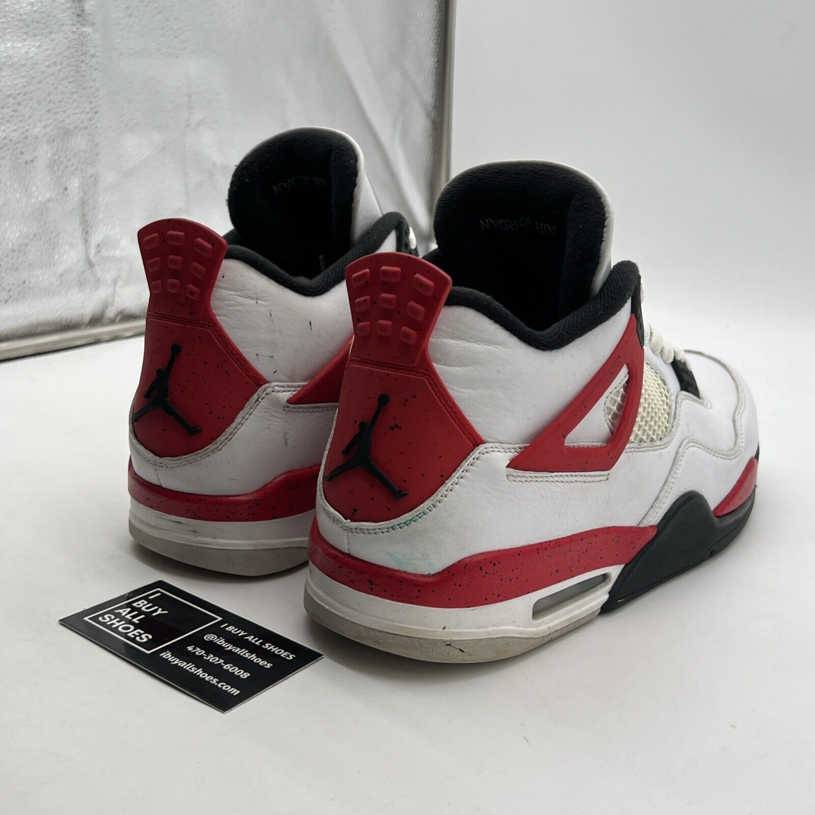 Size 12 - Air Jordan 4 Retro Mid Red Cement (DH6927-161)