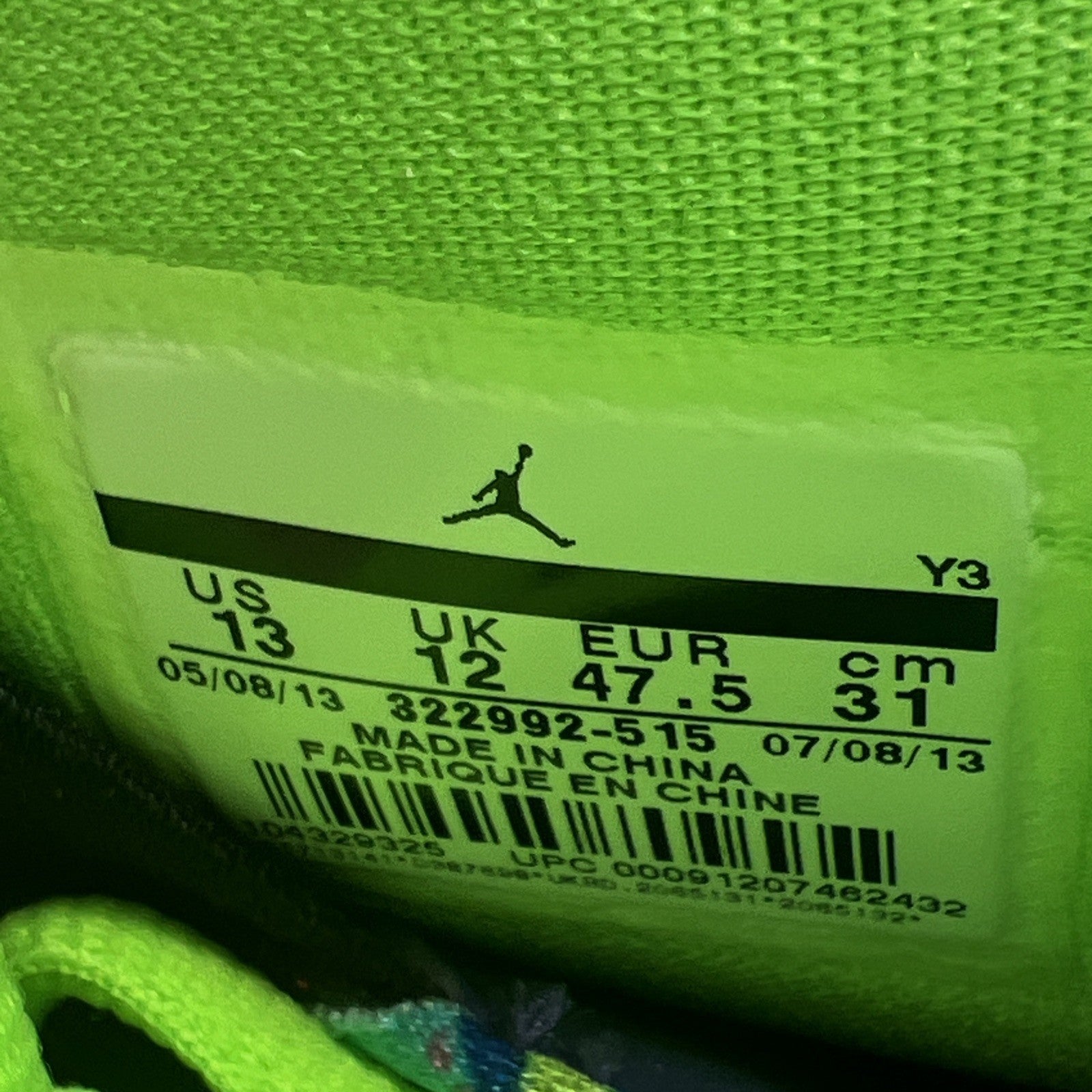 Size 13 - Jordan 6 Rings Bel Air (322992-515)