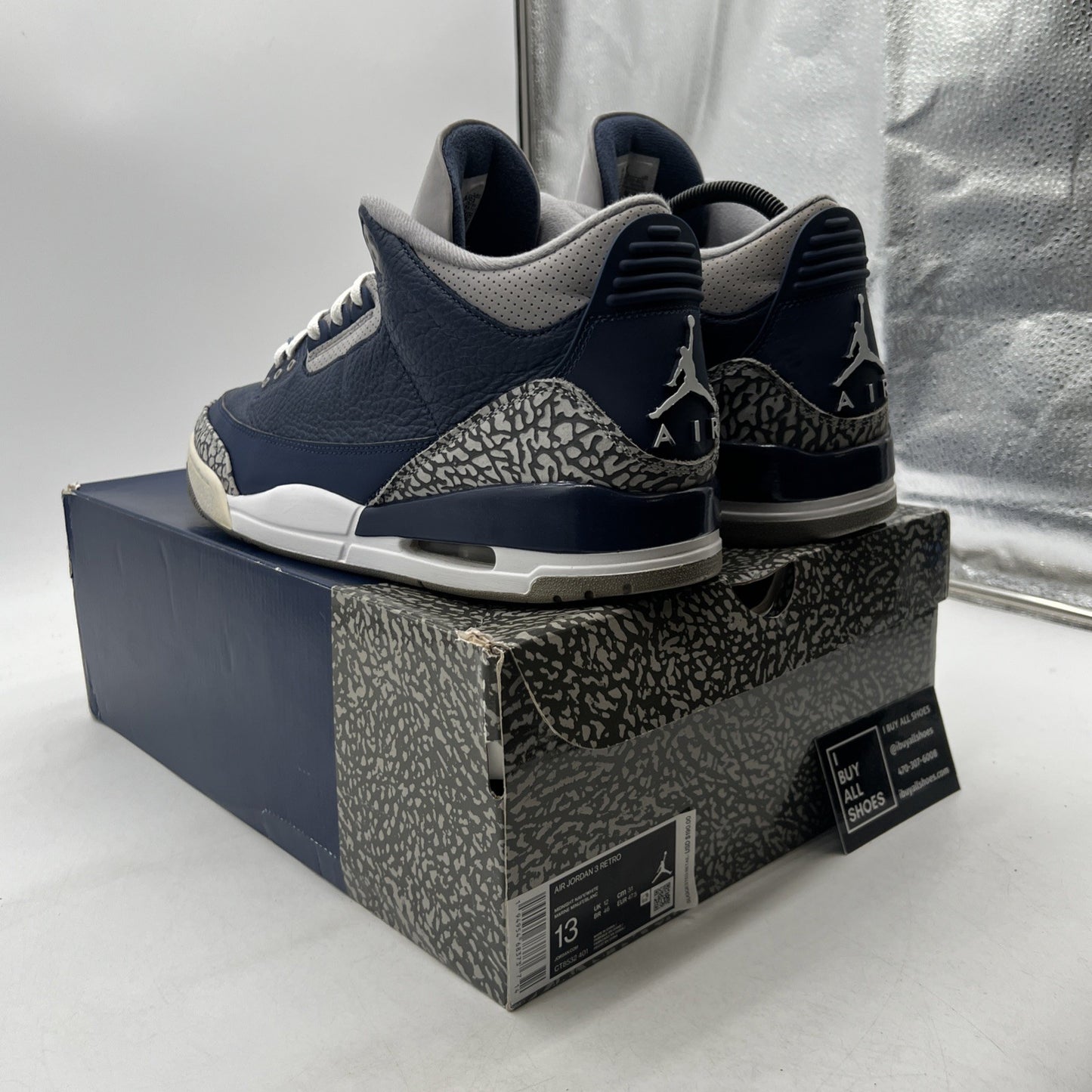 Size 13 - Air Jordan 3 Retro Blue (CT8532-401)