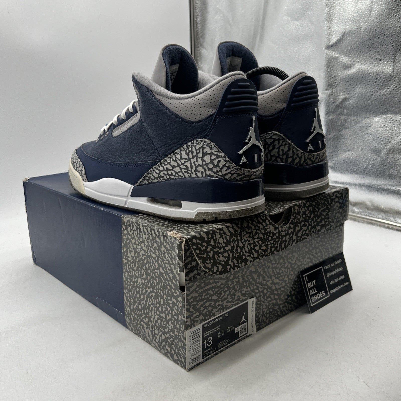 Size 13 - Air Jordan 3 Retro Blue (CT8532-401)